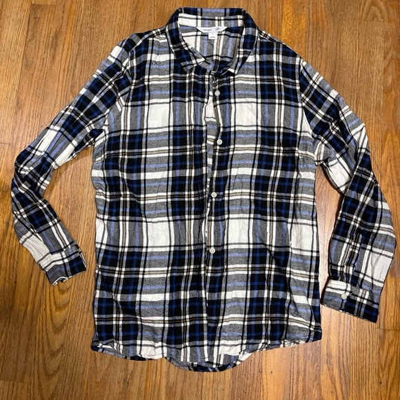 3 Old Navy Flannel Shirts Classic/Boyfriend - Picture 2 of 7